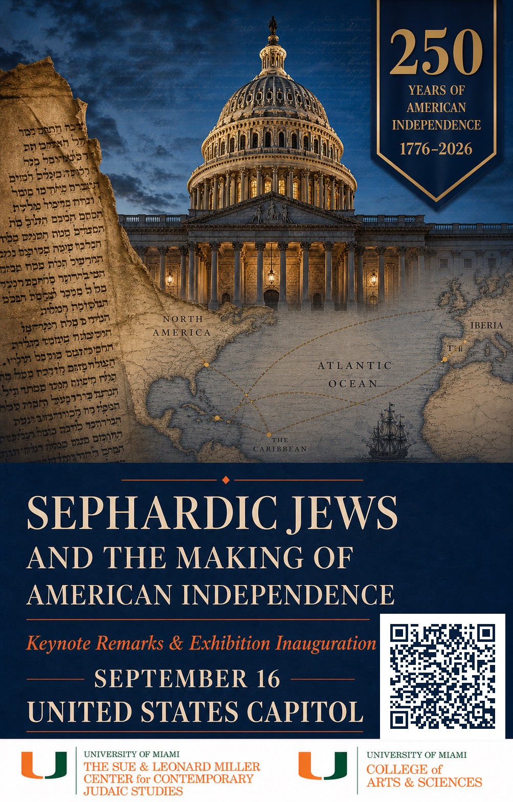 Exhibition Inauguration: Sephardic Jews in the Making of American Independence