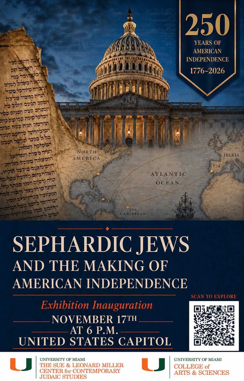Exhibition Inauguration: Sephardic Jews in the Making of American Independence